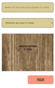 selecciona la frase para tu Vi-Book